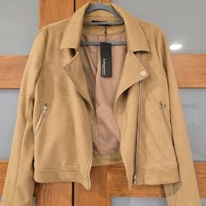 Tan Suede Women's Jacket